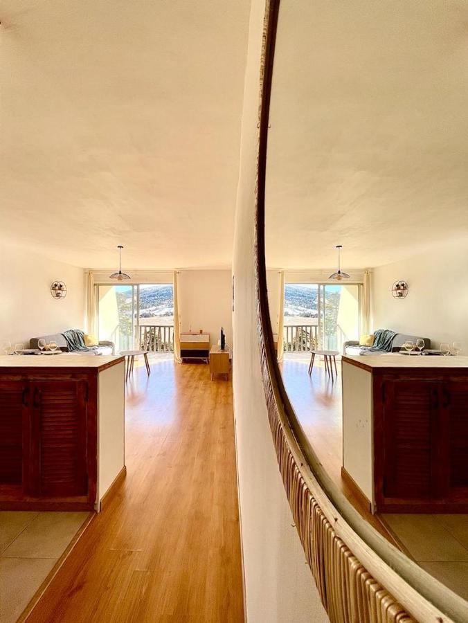 U061 - Grand Studio Renove - Vue Montagne Greolieres Eksteriør bilde